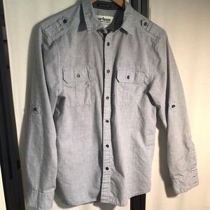 Urban pipeline button up shirt